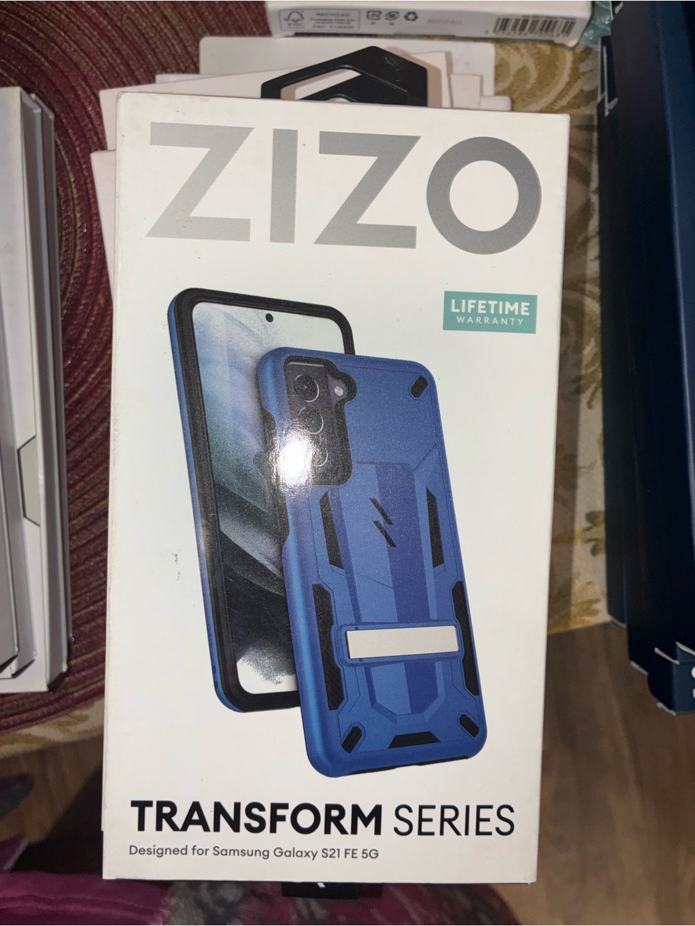 Transform Series Protective Phone Case for Samsung Galaxy S21 FE 5G - Blue